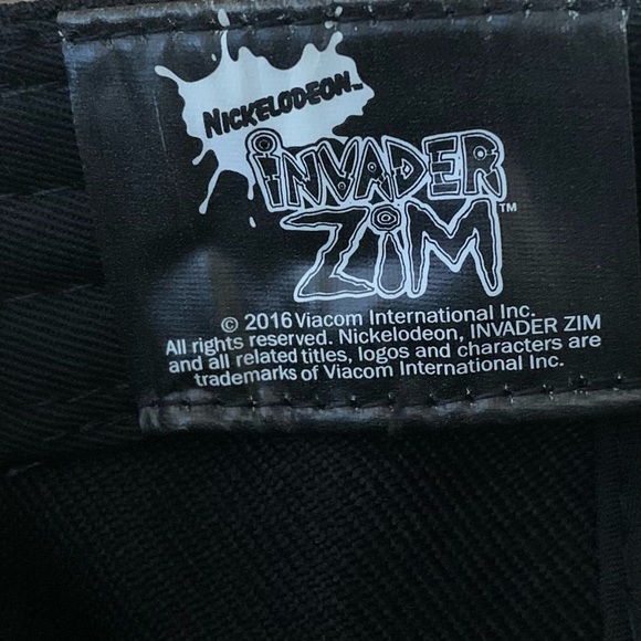 Invader Zim Black Cap - Picture 3 of 8